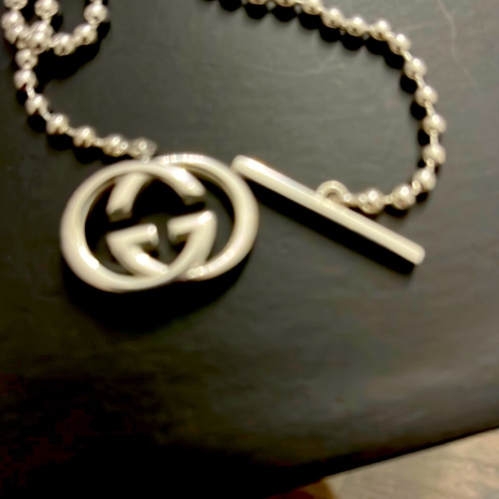 GUCCI double G necklace